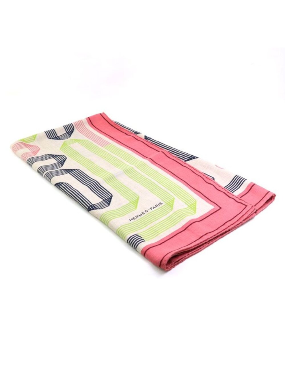 Hermes Scarf Shawl Pink